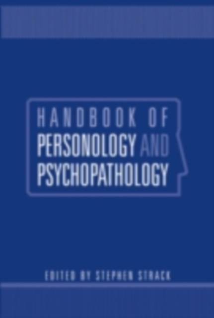 Handbook of Personology and Psychopathology, PDF eBook