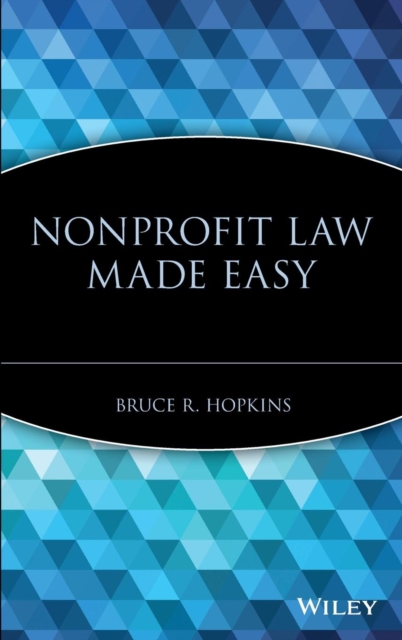 Nonprofit Law Made Easy, Hardback Book