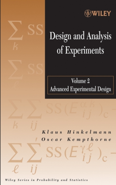 Design and Analysis of Experiments, Volume 2 : Advanced Experimental Design, PDF eBook