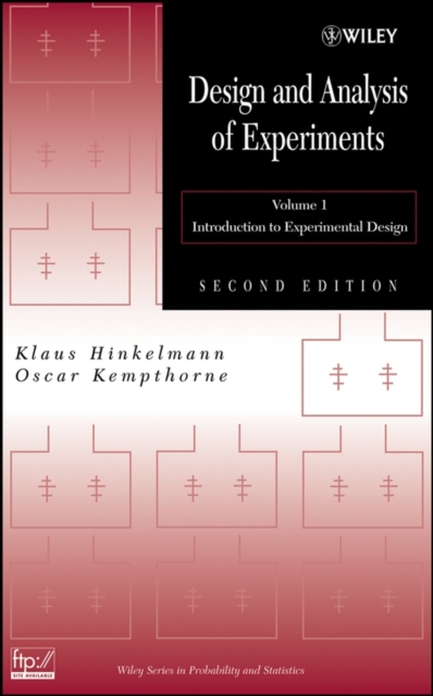 Design and Analysis of Experiments, Volume 1 : Introduction to Experimental Design, Hardback Book
