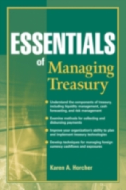 Essentials of Managing Treasury, PDF eBook