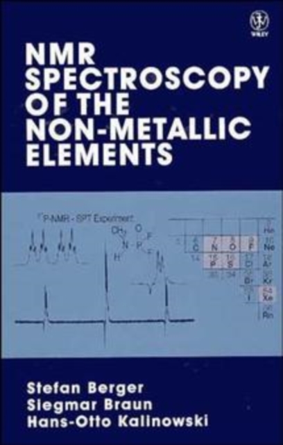 NMR Spectroscopy of the Non-Metallic Elements, Hardback Book