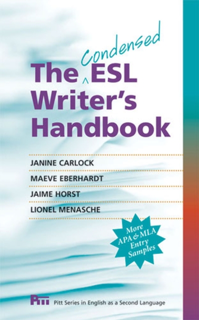 The Condensed ESL Writer's Handbook, Paperback / softback Book