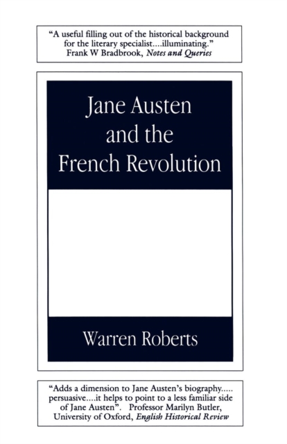 Jane Austen and the French Revolution, Paperback / softback Book