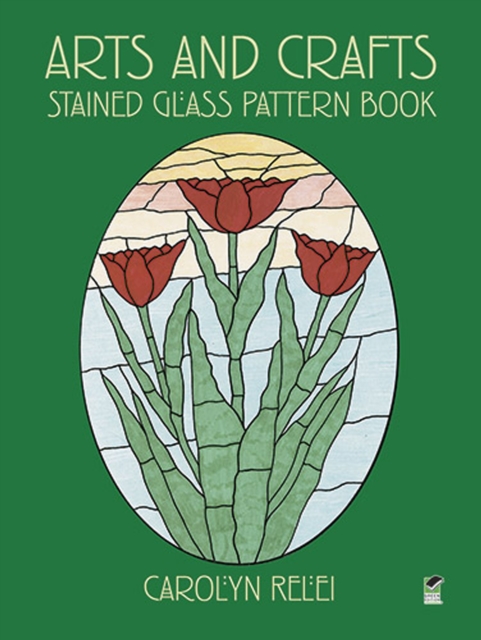 Arts and Crafts Stained Glass Pattern Book, EPUB eBook