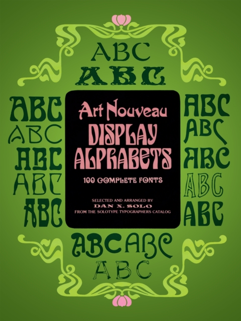 Art Nouveau Display Alphabets, EPUB eBook
