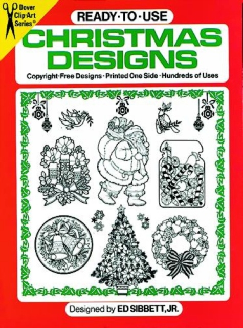 Ready-to-Use Christmas Designs, Paperback Book