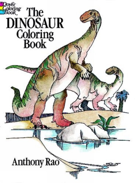 The Dinosaur Colouring Book, Paperback / softback Book