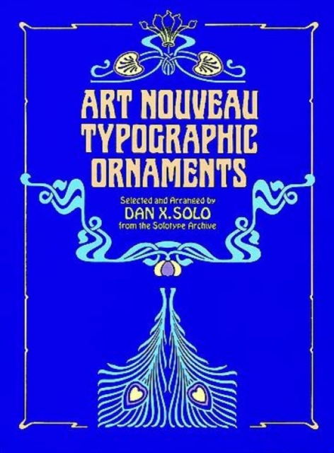 Art Nouveau Typographic Ornaments, Paperback / softback Book