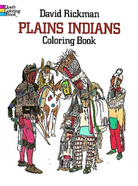 Plains Indians Colouring Book, Other merchandise Book