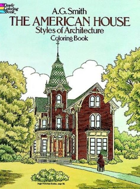 The American House Styles of Architecture Colouring Book, Other merchandise Book
