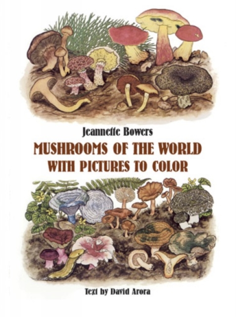 Mushrooms of the World with Pictures to Color, Other merchandise Book
