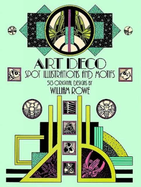 Art Deco Spot Illustrations and Motifs : 513 Original Designs, Paperback / softback Book