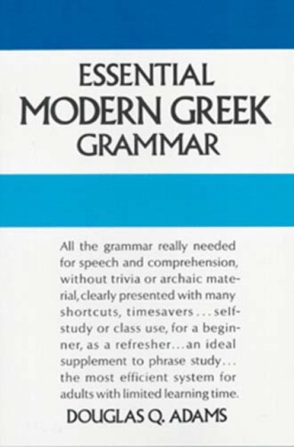 Essential Modern Greek Grammar, Paperback / softback Book