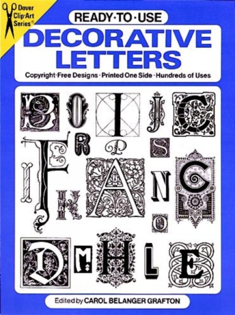 Ready-to-Use Decorative Letters, Kit Book