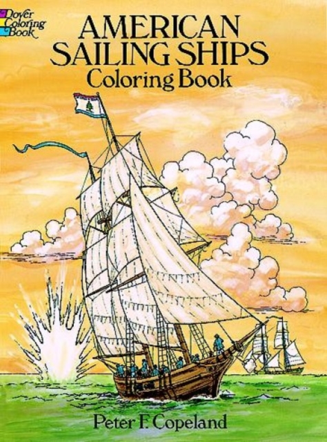 American Sailing Ships Coloring Book, Other merchandise Book