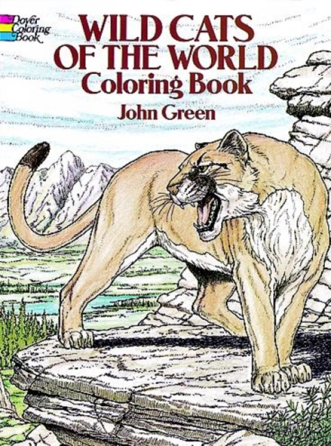 Wild Cats of the World Coloring Book, Other merchandise Book