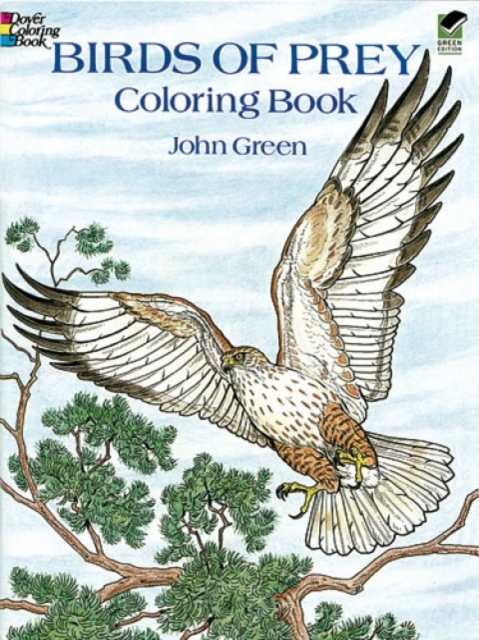 Birds of Prey Coloring Book, Paperback / softback Book