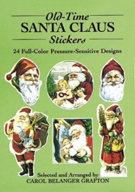 Old-Rime Santa Claus Stickers : 24 Full-Colour Pressure-Sensitive Designs, Other merchandise Book