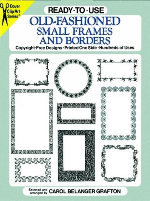 Ready-to-Use Old-Fashioned Small Frames and Borders, Paperback / softback Book