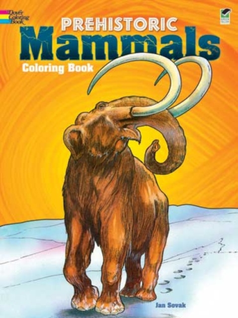Prehistoric Mammals Coloring Book, Other merchandise Book