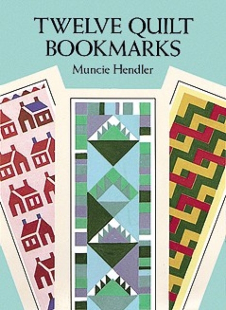 Twelve Quilt Bookmarks, Poster Book
