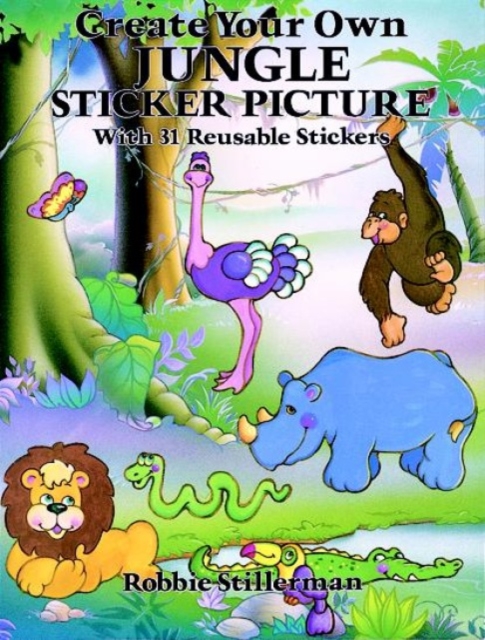 Create Your Own Jungle Sticker Picture, Other merchandise Book
