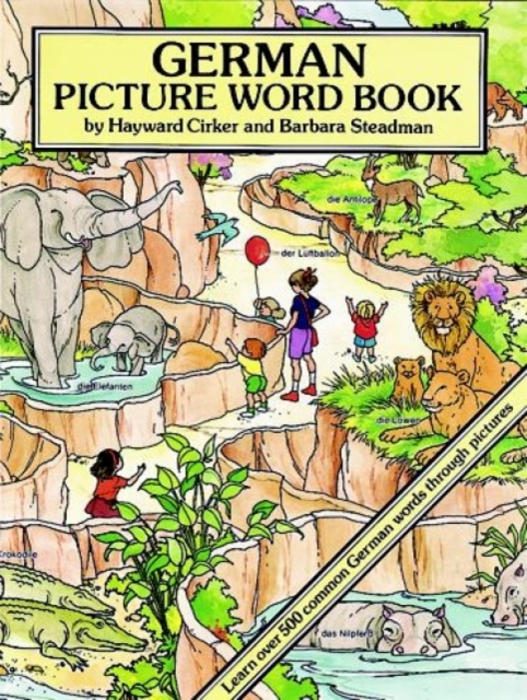 German Picture Word Book, Paperback / softback Book