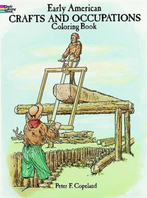 Early American Crafts and Trade Coloring Book, Other merchandise Book