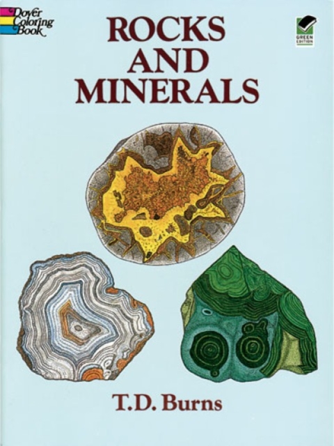 Rocks and Minerals Colouring Book, Other merchandise Book