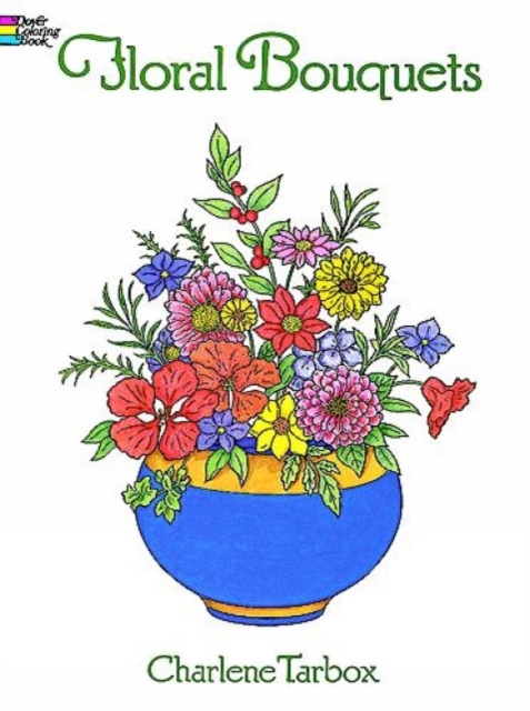 Floral Bouquets Colouring Book, Paperback / softback Book