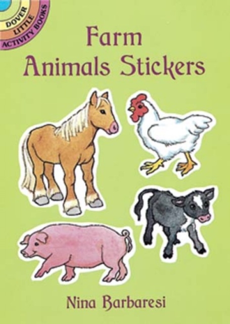Farm Animals Stickers, Other merchandise Book
