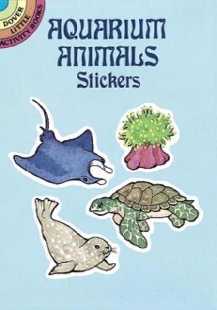 Aquarium Animals Stickers, Other merchandise Book