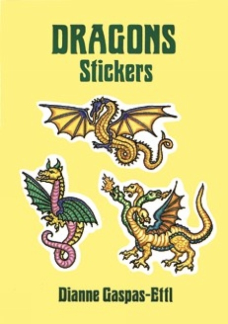 Dragons Stickers : 20 Full-Color Pressure-Sensitive Designs, Other merchandise Book