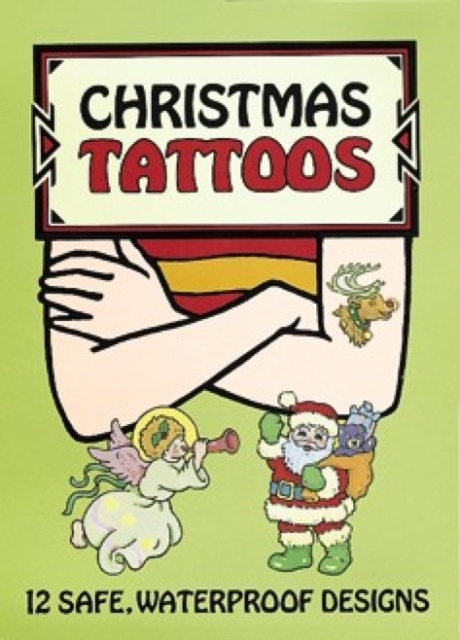 Christmas Tattoos, Stickers Book