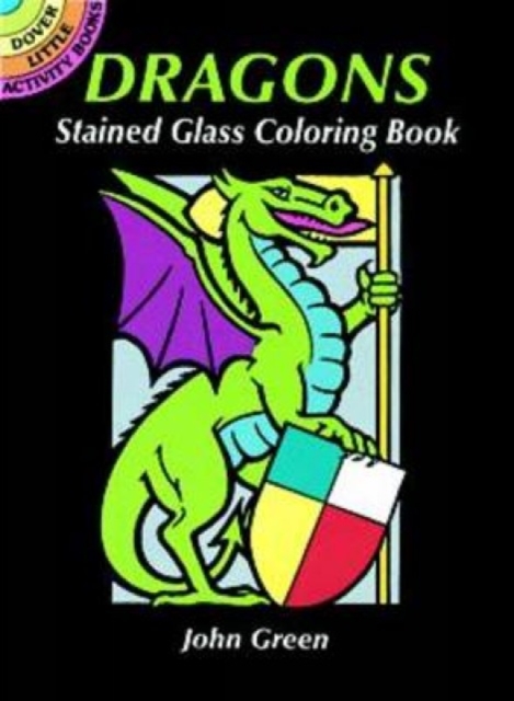 Dragons Stained Glass Coloring Book, Other merchandise Book