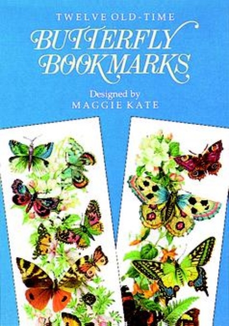 Twelve Old-Time Butterfly Bookmarks, Poster Book