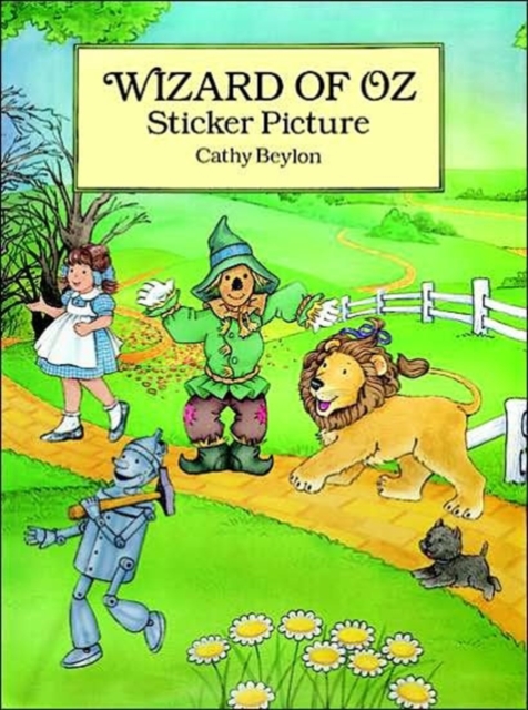 Wizard of Oz Sticker Picture, Paperback / softback Book