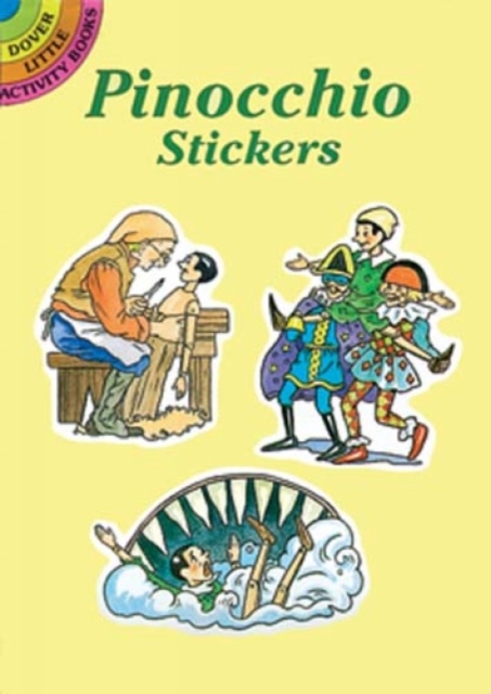Pinocchio Stickers, Paperback / softback Book