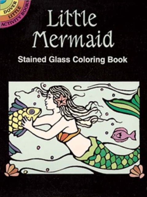 Little Mermaid Stained Glass Coloring Book, Other merchandise Book