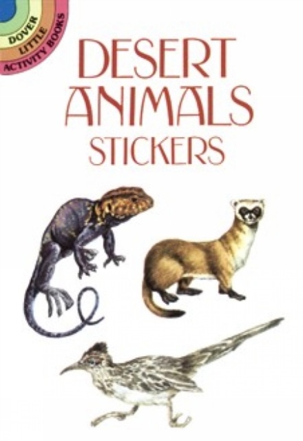 Desert Animals Stickers, Other merchandise Book