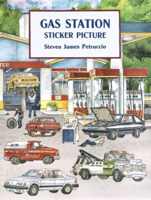 Gas Station Sticker Picture, Paperback / softback Book