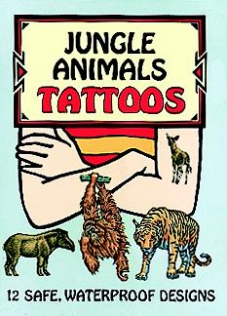 Jungle Animals Tattoos, Other merchandise Book