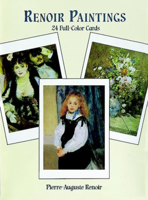 Renoir Paintings Cards, Hardback Book