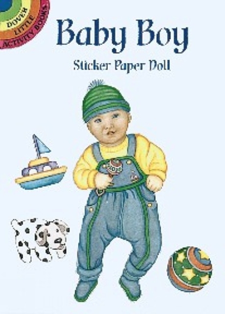 Baby Boy Sticker Paper Doll, Paperback Book