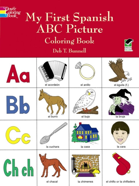My First Spanish ABC Picture Coloring Book, Other merchandise Book
