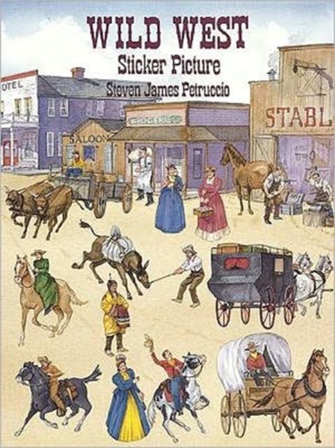 Wild West Sticker Picture, Other book format Book