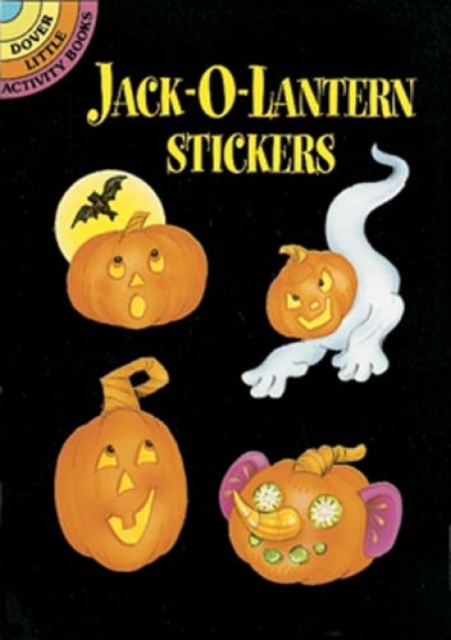 Jack-o-Lantern Stickers, Paperback Book