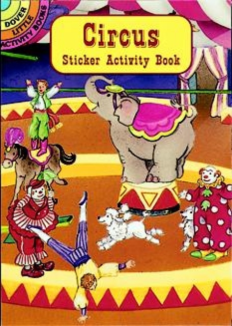 Circus Sticker Activity Book, Paperback Book