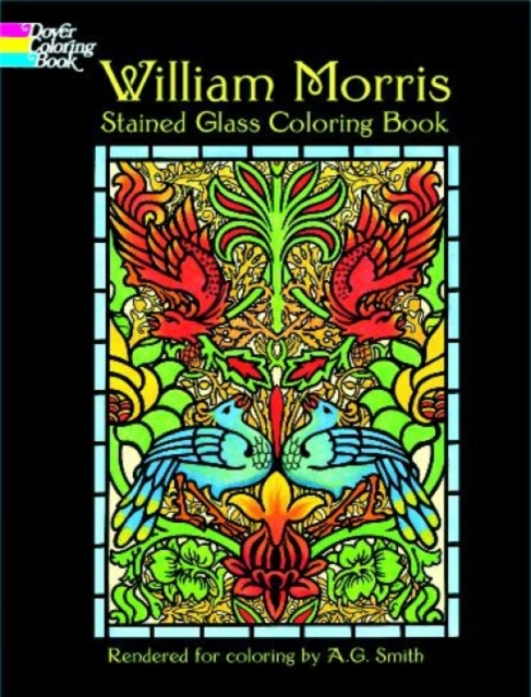 William Morris Stained Glass Coloring Book, Other merchandise Book